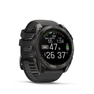 5. Garmin Fenix 8 51 mm schwarze Uhr