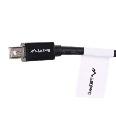 2. Lanberg AD-0003-BK Adapter (Mini DisplayPort M - DisplayPort F; 0,10 m; schwarz)