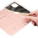 7. Dux Ducis Skin Pro Wallet Case für iPhone 15 Plus – Rosa