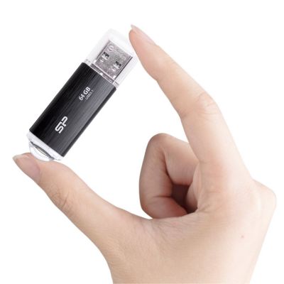 4. Pendrive Silicon Power Blaze B02 64GB USB 3.1 schwarz (SP064GBUF3B02V1K)