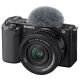 3. Sony ZV-E10 + E PZ 16-50mm F3.5-5.6 OSS II spiegellose Kamera, 24,2 MP CMOS, 6000 x 4000 px, Schwarz