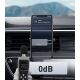 17. Baseus Autotelefonhalter für Lüftungsschlitz schwarz (SUGP-01)