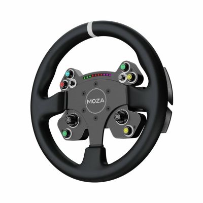 3. Moza Racing CS V2P Schwarzes USB-PC-Lenkrad