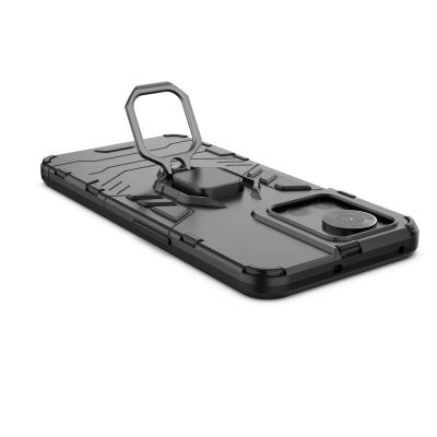 10. Ring Armor gepanzerte Hybrid-Hülle + magnetischer Halter für OnePlus Ace schwarz