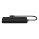 4. Satechi 13-in-1 USB-C Triple Display Multiport Adapter - USB-C Adapter (1x Ethernet 1 Gbit/s, 3x USB-A 5 Gbit/s, 1x USB-A 10 Gbit/s, 2x USB-A 480 Mbit/s, 2x USB-C 10 Gbit/s 85W PD, 2x HDMI 2.0 4K@60Hz, DP 1.4 8K@60Hz, 3,5 mm Audio Ein-/Ausgang) (schwarz)