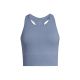 CASALL Multi Rib Seamless Padded Sport Top blau
