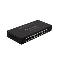 LevelOne GEU-0822 Netzwerk-Switch, unmanaged Gigabit Ethernet (10/100/1000), Schwarz