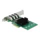 5. Entsperrt PCI Express x4 auf 4 externe Karten