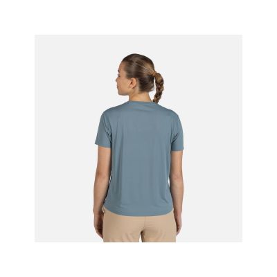 4. Damen-Laufshirt ROSSIGNOL W Sidelhorn Tee blau