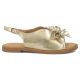 2. Damen-Sandalen mit goldener Blume, Filippo DS7891