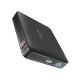 SBS HD 10W 5000mAh USB-C Powerbank mit LCD-Display – Schwarz