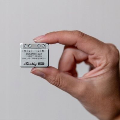 8. Shelly EM Mini Gen4 Intelligenter WLAN-Energieverbrauchsüberwachungscontroller