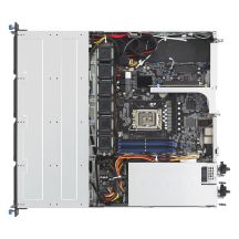 ASUS Rack 1U RS300-E12-RS4/350W Intel C262 LGA1700 95W 4xDDR5 4400/4000/3600 4x3,5"/2,5" 4xSATA/SAS/NVMe 2x Intel I210AT 1x Management-Port, 1+1 450W 80 PLUS Platinum