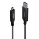 6. 10 m Lindy USB 3.2 Gen 1 Typ-A auf Typ-C Hybridkabel