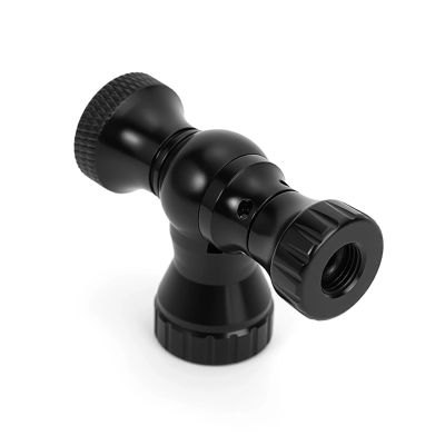 3. Rockbros CO₂-Pumpe, Ventilkopf aus Aluminiumlegierung, patronenfrei, Presta/Schrader-kompatibel – schwarz