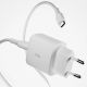 7. Puro PROLITE 10W USB-A Wandladegerät + USB-A - USB-C Kabel 1,2m - weiß