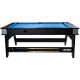 17. 4-IN-1 MULTIGAMING-TISCH: BILLARD-TISCH, TENNISANSCHLUSS, ESSTISCH 189 x 94,1 x 81,3 cm ENERO