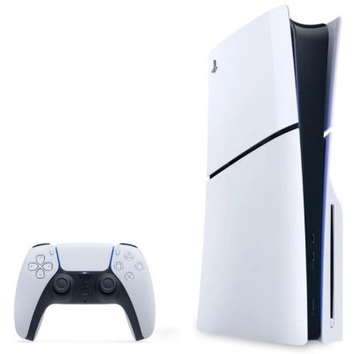 19. Sony PlayStation 5 Slim Blu-Ray 1TB weiße Konsole