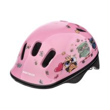 Meteor KS06 S Fahrradhelm 48-52 cm Little Owl Pink 24809
