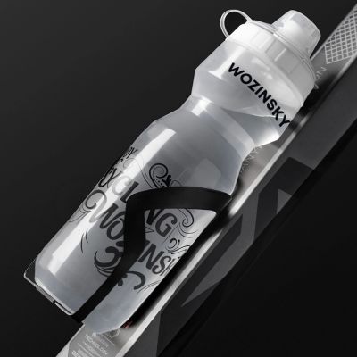 5. HBR-01 750ml Fahrradflasche - transparent