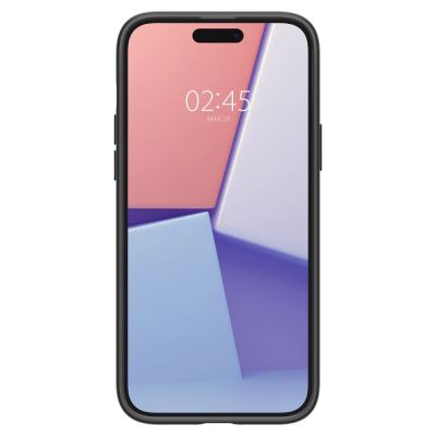 4. Spigen Thin Fit Hülle für iPhone 15 Plus – Schwarz