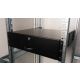 4. 19"-Schubladensystem für 3U-Serverschränke, abschließbar BK (EZD-3-B)