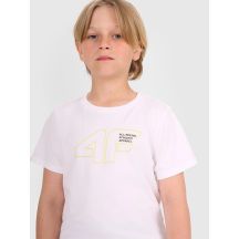 Jungen-T-Shirt mit Aufdruck 4F 4FJWAW25TTSHM2417-10S
