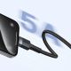 9. Baseus Cafule USB-C / USB-C-Kabel 100W 1 m - rot-schwarz und schwarz-grau (2 Stk.)