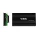 3. IBOX HD-01 Externes 2,5" USB 2.0 IEU2F01 Gehäuse (2,5"; USB 2.0; Aluminium; schwarz)
