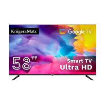 Kruger&Matz 58" UHD Smart-TV mit DVB-T2/S2, H.265 und HEVC