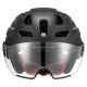 4. UVEX Finale Visier-Fahrradhelm 56-61 cm, schwarz matt