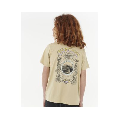 5. RIP CURL TROPIC DAZE ART TEE -JUNGE grün