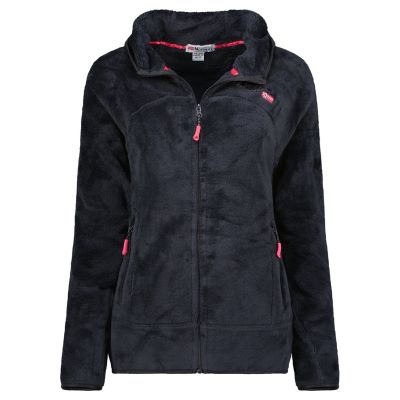 Damen-Fleecejacke Geographical Norway UPALOOD BLACK DB LADY 047-1 (WZ4195F/GN-BLACK)