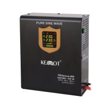 KEMOT PROsinus-800 Wand-Notstromversorgung, reiner Sinus-Wechselrichter mit Ladefunktion 12 V 230 V 800 VA/500 W