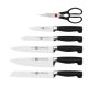 17. ZWILLING Four Star 35145-007-0 Selbstschärfendes Messerset, 7-teilig, Schwarz