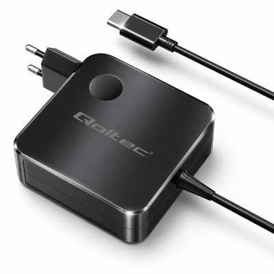 QOLTEC GAN 65W Netzteil | USB-C PD PPS | 5-21V | 3-3,25A
