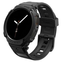 Spigen Rugged Armor Pro Armband für Samsung Galaxy Watch 8 44 mm – Mattschwarz