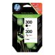 14. HP 300 Original Tintenpatronen, 2er-Pack: Schwarz/Dreifarbig