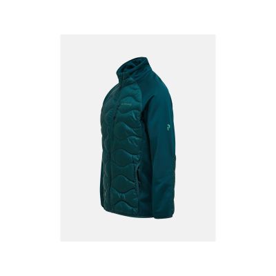 3. Herren-Daunenjacke PEAK PERFORMANCE M Helium Down Hybrid Jacket, Farbe Grün