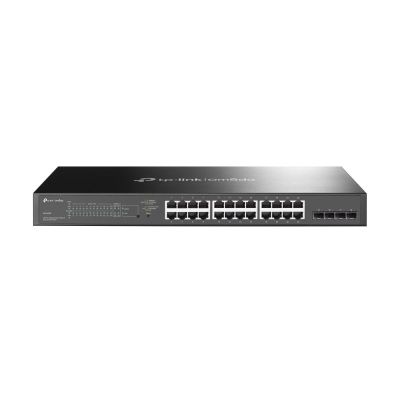 TP-Link Omada TL-SG2428P Managed L2/L2+ Gigabit Ethernet (10/100/1000) PoE-Unterstützung 1 HE Schwarz
