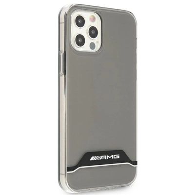 4. AMG Electroplate Black&White Case für iPhone 12 / 12 Pro - Transparent