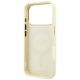 7. Guess Ring Stand 360 Grained Classic Logo MagSafe Hülle für iPhone 18 Pro Max / 17 Pro Max - beige