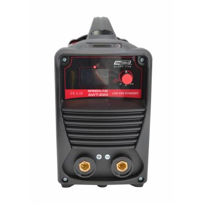 AWTOOLS SPEEDLINE Inverter-Schweißmaschine AWT-220 AW50520BL LCD VRD Synegry Black Line