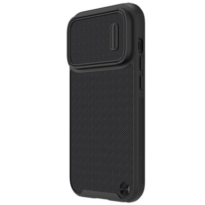 2. Nillkin Textured S Case iPhone 14 Pro Panzerhülle mit Kameraabdeckung, schwarz