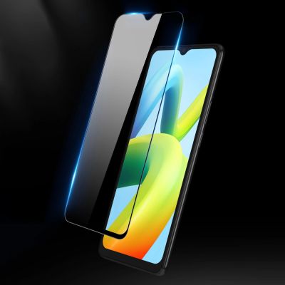 8. Dux Ducis 9D Displayschutzfolie aus gehärtetem Glas für Xiaomi Redmi A2 / Redmi A1 9H mit schwarzem Rahmen