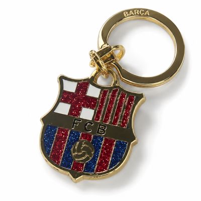 4. FC Barcelona Original-Schlüsselanhänger mit Wappen, lizenziert von B7207