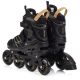 5. Meteor M 34-38 Buzzy Rollschuhe Schwarz/Gold