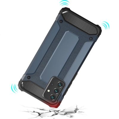 2. Hybrid Armor Case für Samsung Galaxy A26 - Silber