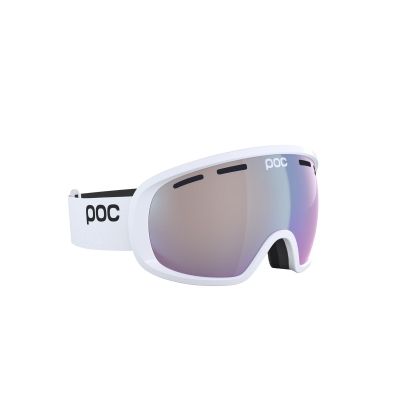 5. POC Fovea Mid Photochrome Skibrille Weiß Kat.1-3
