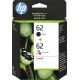 HP Tintenpatronen-Set HP 62, HP62=N9J71AE, inklusive Schwarz und Farbe, C2P204A+C2P206AE